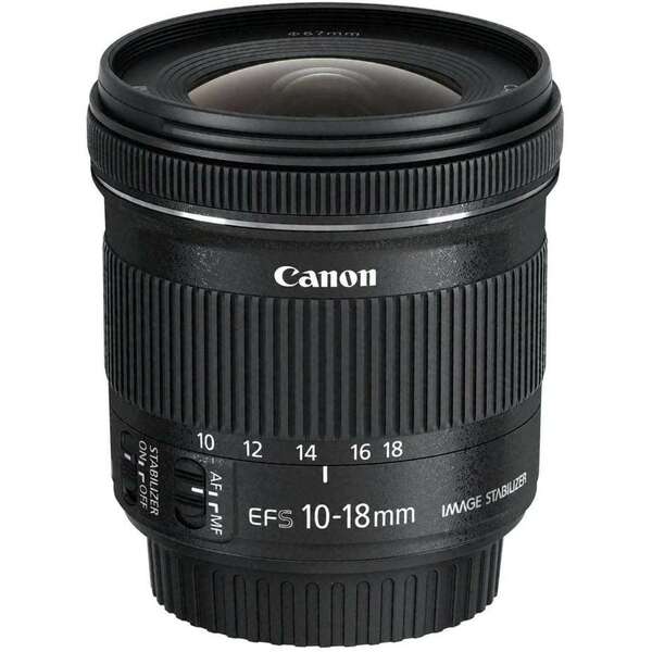 Canon objektiv EF-S 10-18mm F4.5-5.6 IS STM (crop)