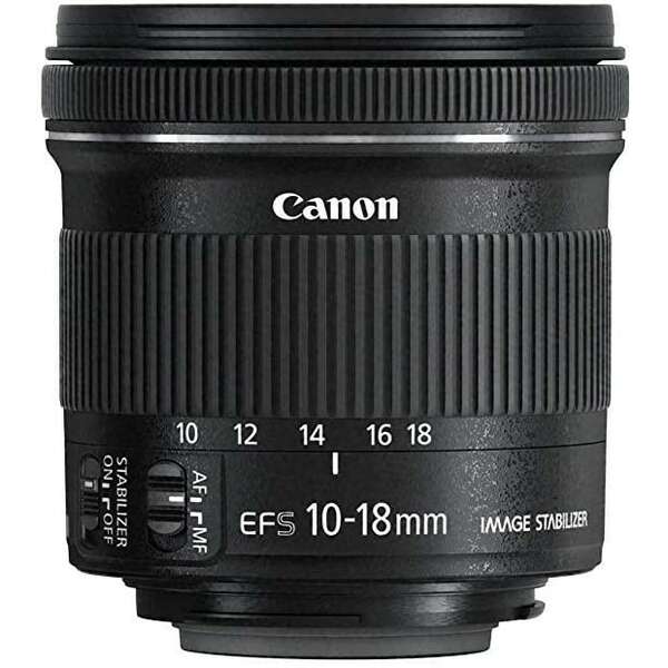 Canon objektiv EF-S 10-18mm F4.5-5.6 IS STM (crop)