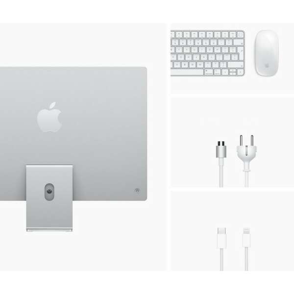 Apple 24-inch iMac 256GB – Silver mgpc3ze/a 