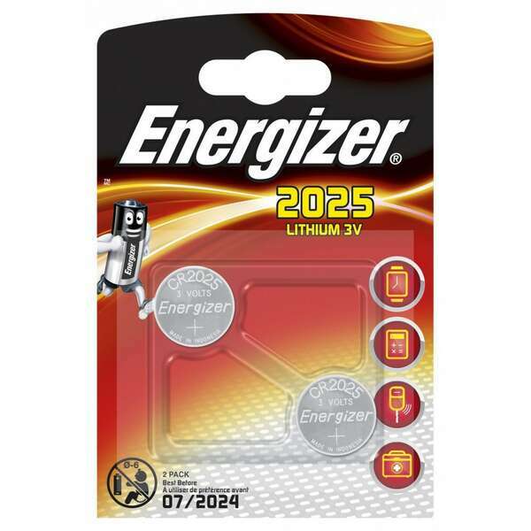 ENERGIZER LITIJUM CR 2025 (2 KOM)