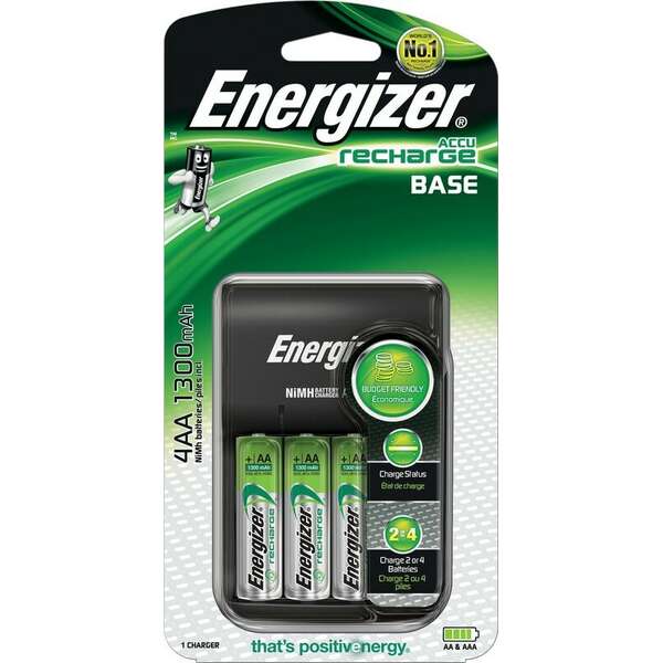 ENERGIZER PUNJAC BASE + 4AA 1300mAh