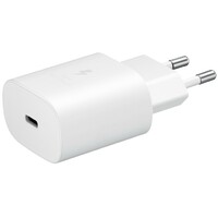 SAMSUNG 25W Fast Charger Type-C + Cable White EP-TA800XWE