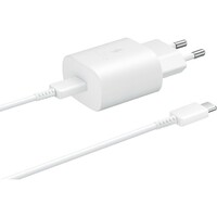 SAMSUNG 25W Fast Charger Type-C + Cable White EP-TA800XWE