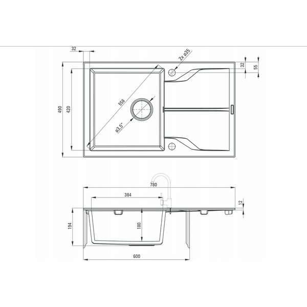 DEANTE ZQN 7113 ANDANTE 78/SD/O 