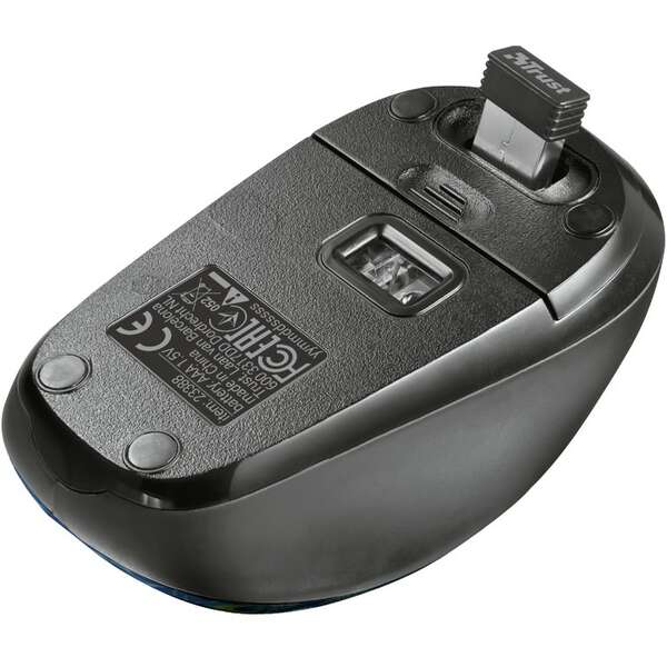 TRUST YVI Wireless Mouse peacock