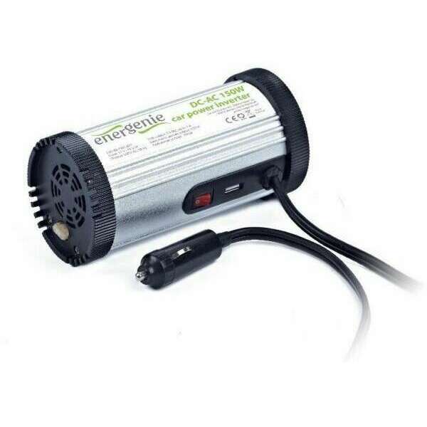 Gembird EG-PWC-031 12V DC/AC 150W+USB port
