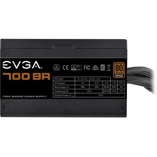 EVGA 700W 80+ Bronze 100-BR-0700-K2