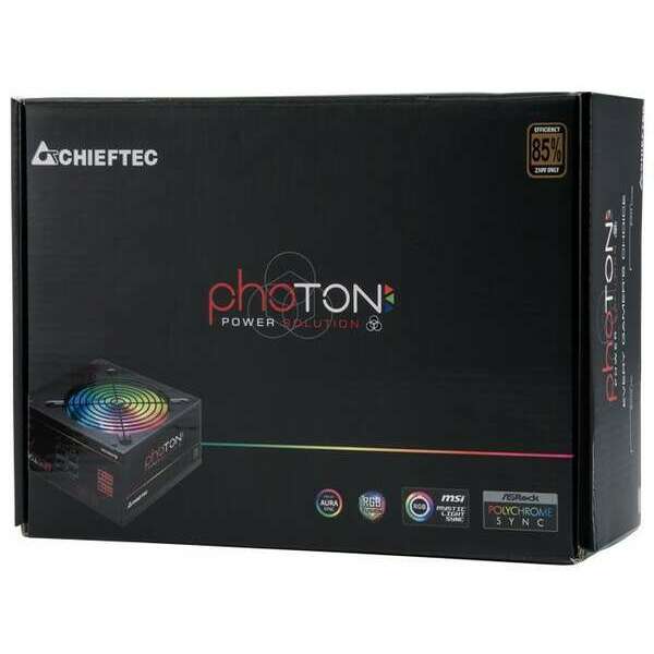 CHIEFTEC CTG-750C-RGB 750W Full A-80 Photon series 