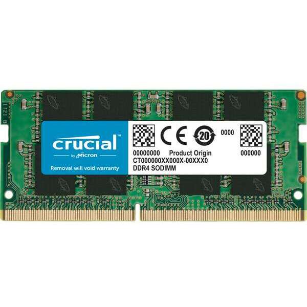 CRUCIAL 4GB DDR4 SODIMM 2666MHz CL-19 CT4G4SFS8266