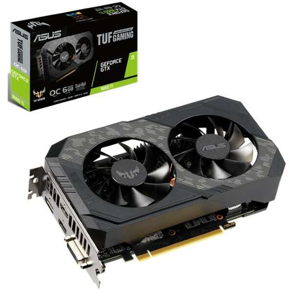 ASUS GeForce GTX1660 Ti 6GB 192bit TUF-GTX1660TI-O6G-EVO-GAMING