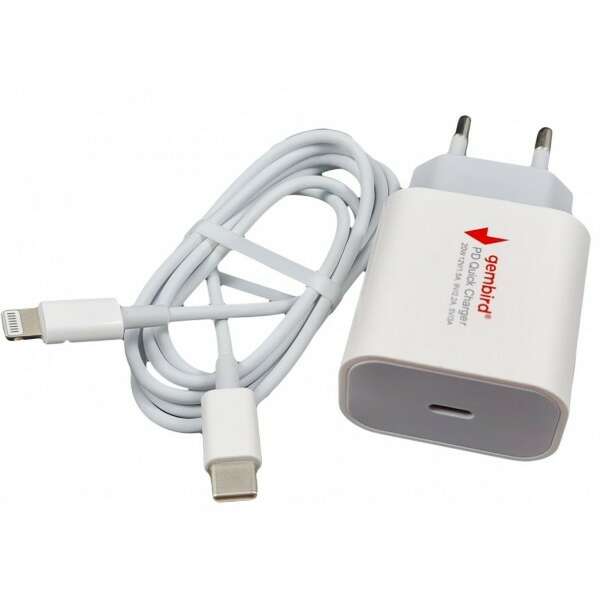 GEMBIRD NPA-AC38 brzi punjac USB C kabl na lightning Apple iphone 20W