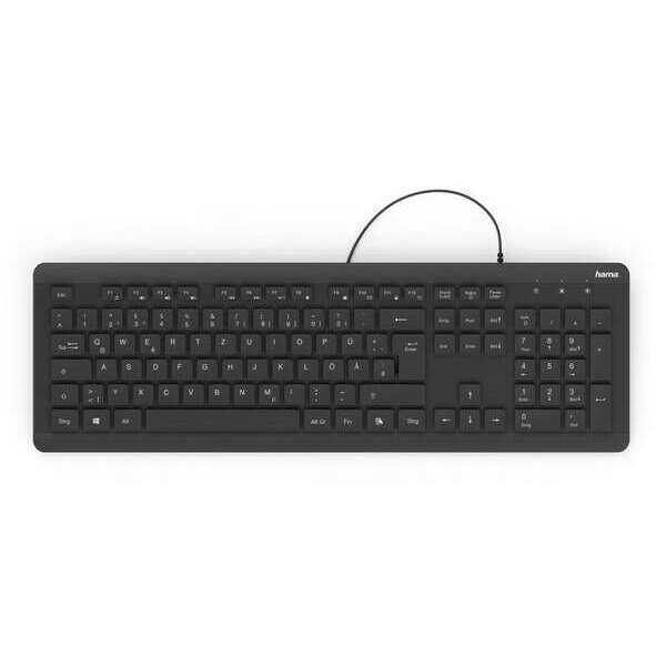 HAMA KC-600 vodootporna tastatura crna