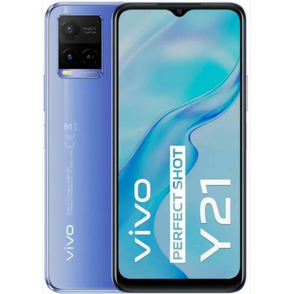 VIVO Y21 4GB/64 GB Metallic Blue