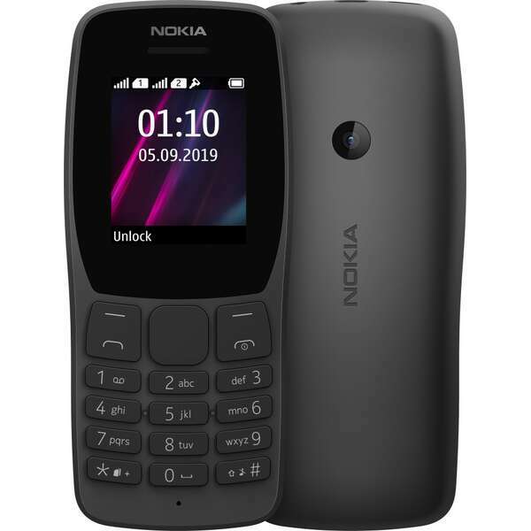 NOKIA 110 DS Black 16NKLB01A03 Crna