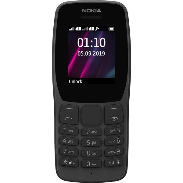 NOKIA 110 DS Black 16NKLB01A03 Crna