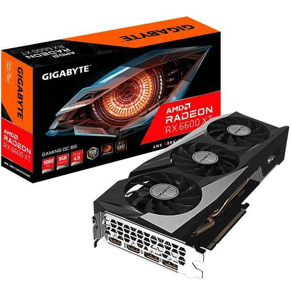 GIGABYTE AMD Radeon RX 6600 XT GAMING OC 8GB 128bit GV-R66XTGAMING OC-8GD