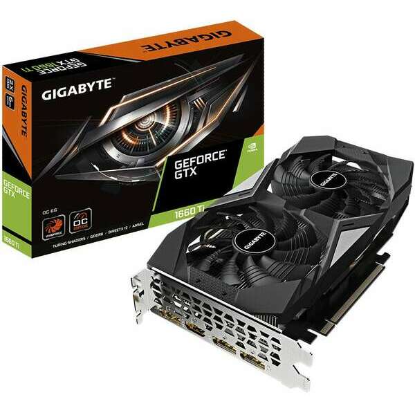 GIGABYTE nVidia GeForce GTX 1660 Ti 6GB 192bit GV-N166TOC-6GD