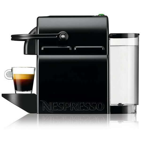NESPRESSO Inissia  Black & Aeroccino A3ND40EUBK-DL