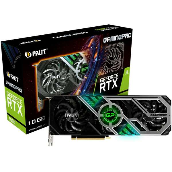 PALIT GeForce RTX 3080 10GB GDDR6X Gaming Pro