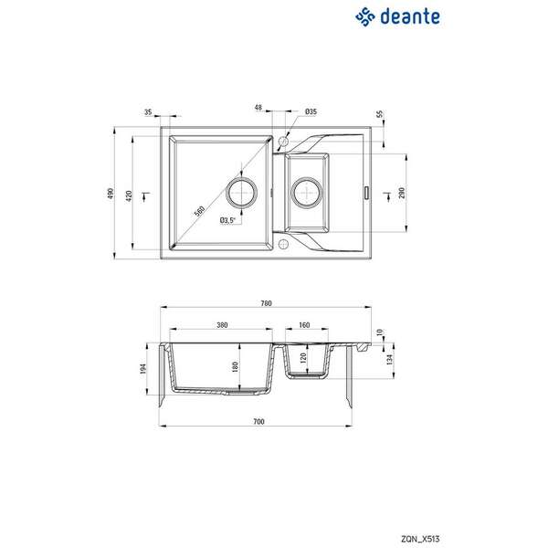 DEANTE ZQN 5113