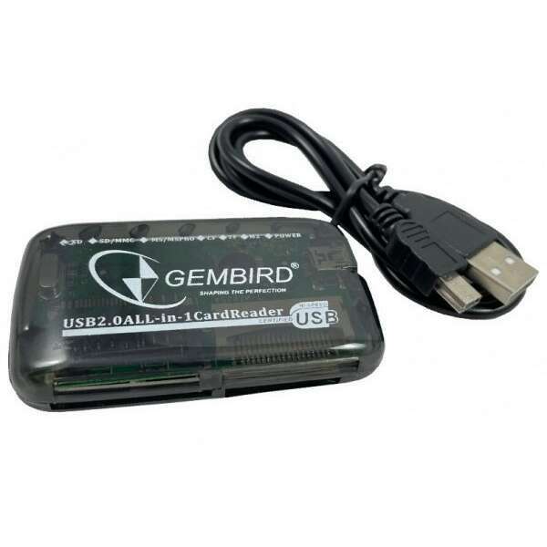 GEMBIRD FD2-ALLIN1-BLK