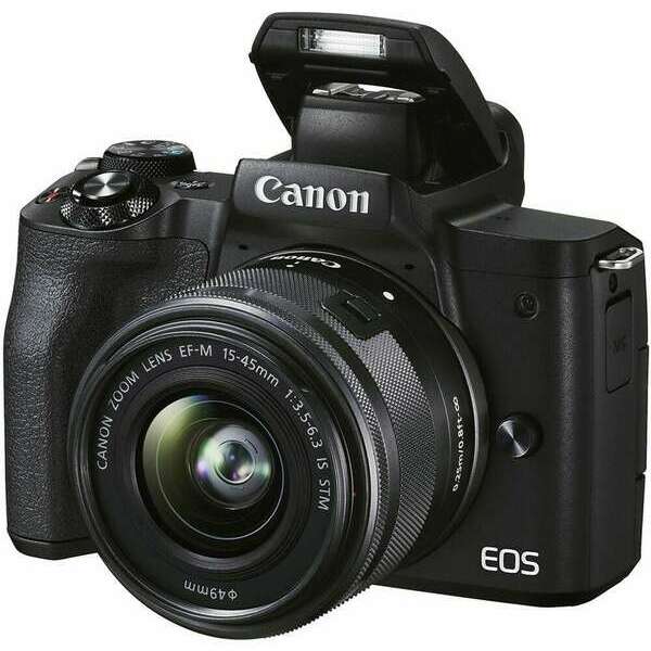 Canon EOS M50 mark 2 + 15-45mm (crni)