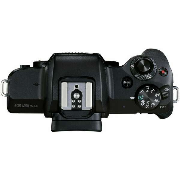 Canon EOS M50 mark 2 + 15-45mm (crni)