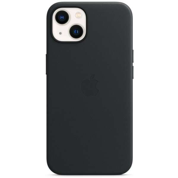 APPLE iPhone 13 Leather Case with MagSafe - Midnight mm183zm/a