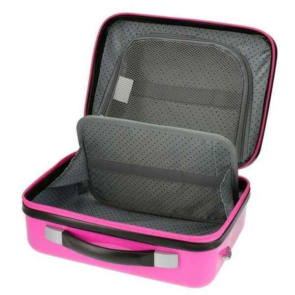 MOVOM ABS Beauty case roze-bela