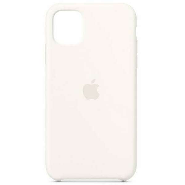 APPLE iPhone 11 Silicone Case - White mwvx2zm/a