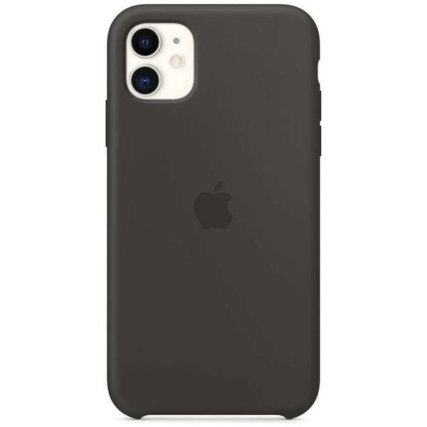 APPLE iPhone 11 Silicone Case - Black mwvu2zm/a