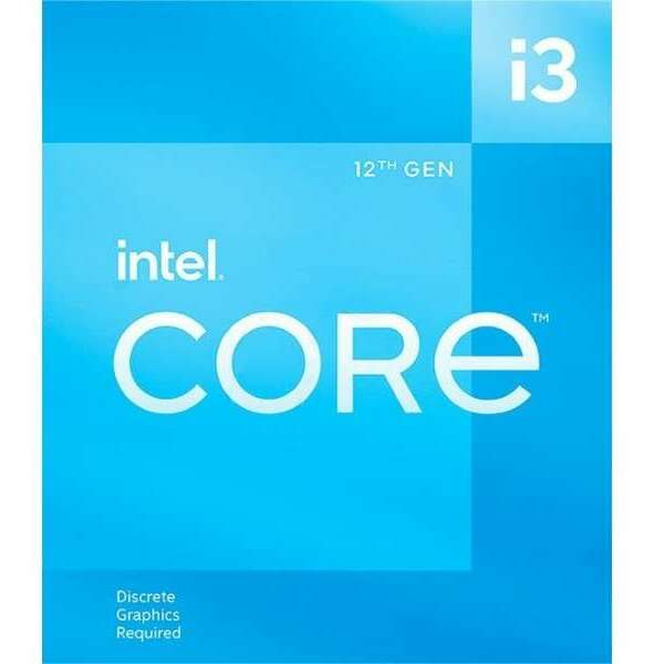 INTEL Core i3-12100F 4-Core 3.30GHz (4.30GHz) Box