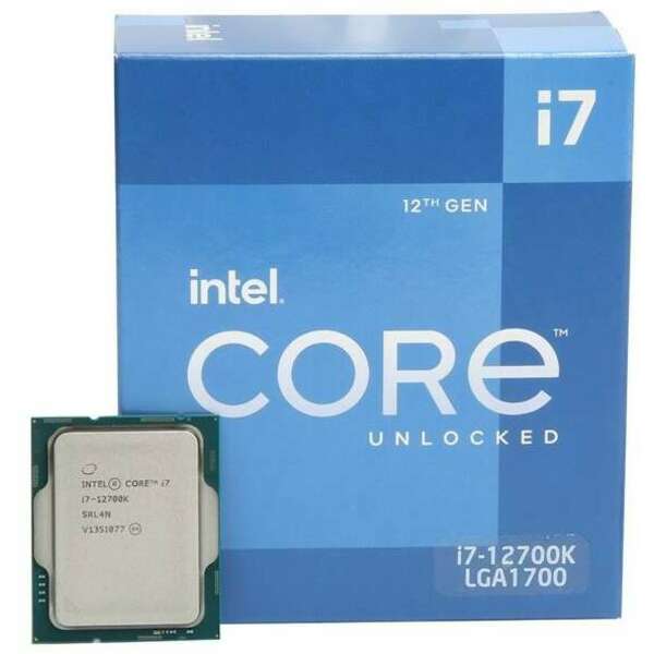 INTEL Core i7-12700K 12-Core 2.7GHz up to 5.00GHz Box