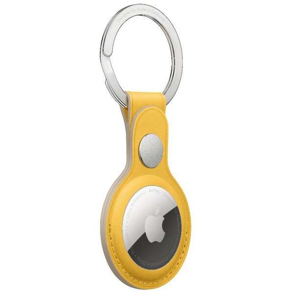 APPLE AirTag Leather Key Ring - Meyer Lemon mm063zm/a
