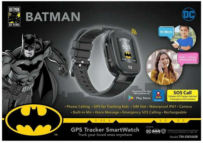 DC BATMAN GPS Tracker