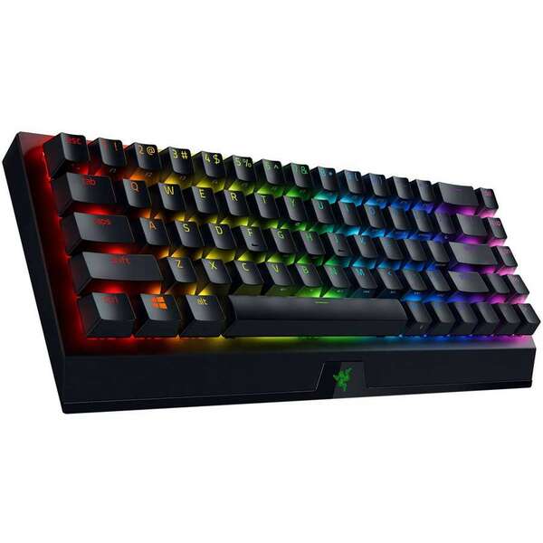 RAZER BlackWidow V3 Mini HyperSpeed Wireless Mechanical Gaming Keyboard Yellow Switch