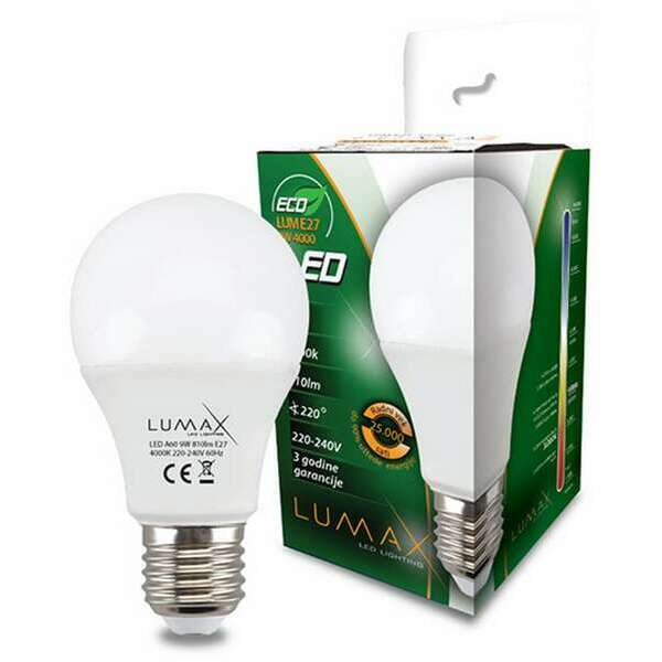 LUMAX ECO LUME27-9W 4000K 810 lm