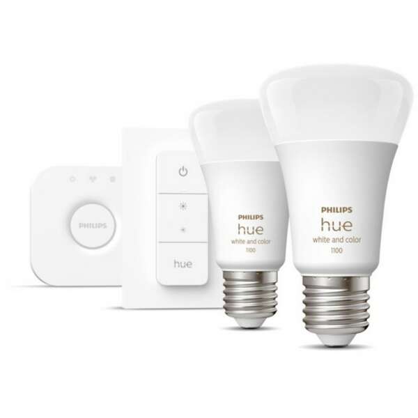 PHILIPS HueWCA 9W A60 E27 2set sw EU 75W