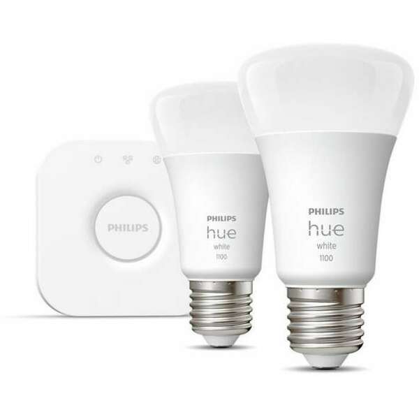 PHILIPS HueW 9.5W A60 E27 2set EU 75W