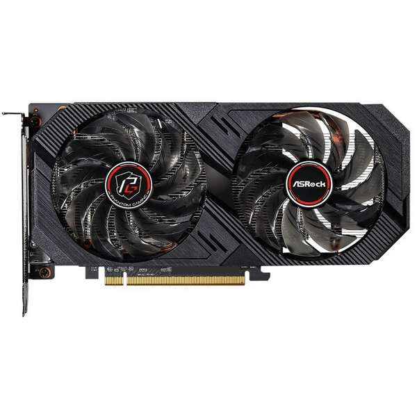 ASROCK AMD Radeon RX 6500 XT Phantom Gaming D 4G OC 4GB 64bit RX6500XT PGD 4GO