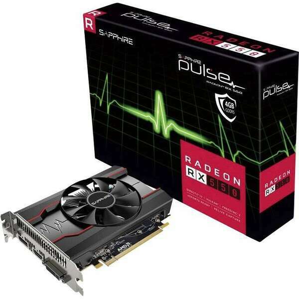 SAPPHIRE Pulse AMD Radeon RX550 4GB GDDR5