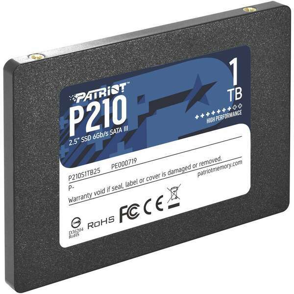 PATRIOT SSD 1TB SATA III P210 P210S1TB25