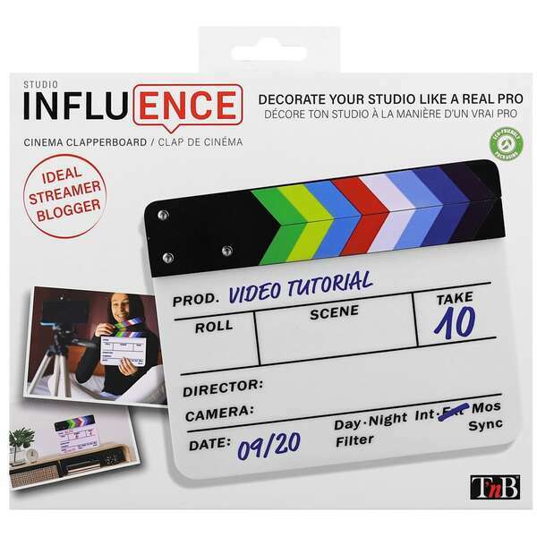 TNB Cinema clapperboard - INFLUENCE