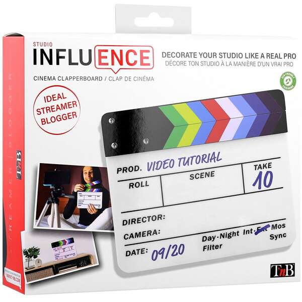 TNB Cinema clapperboard - INFLUENCE