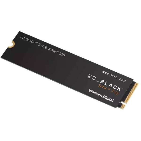 WD 500GB M.2 NVMe Gen4 WDS500G3X0E SN770 Black