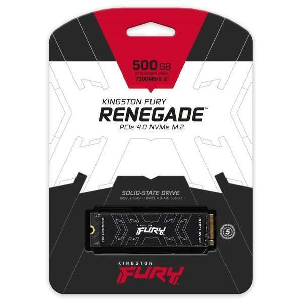 KINGSTON 500GB M.2 NVMe SFYRS/500G SSD FURY Renegade