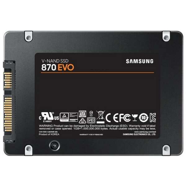 SAMSUNG 1TB SATA III MZ-77E1T0B 870 EVO Series SSD