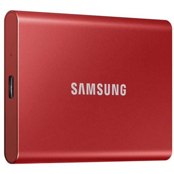 SAMSUNG Portable T7 1TB crveni SSD MU-PC1T0R