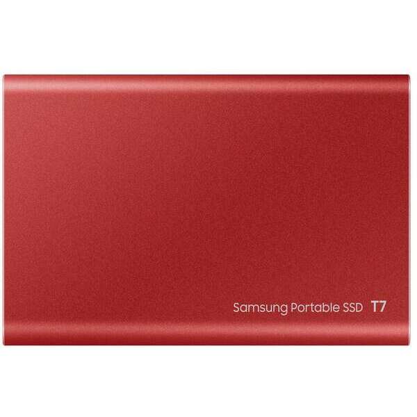 SAMSUNG Portable T7 1TB crveni SSD MU-PC1T0R