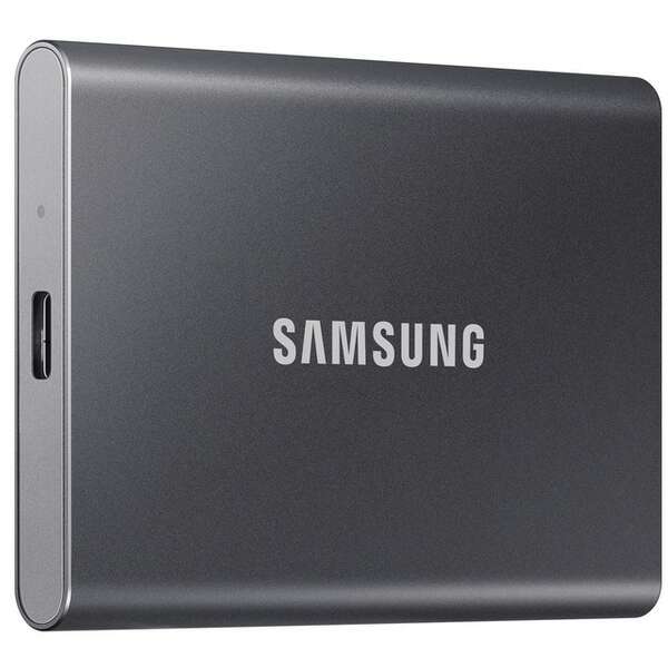 SAMSUNG Portable T7 2TB sivi eksterni SSD MU-PC2T0T